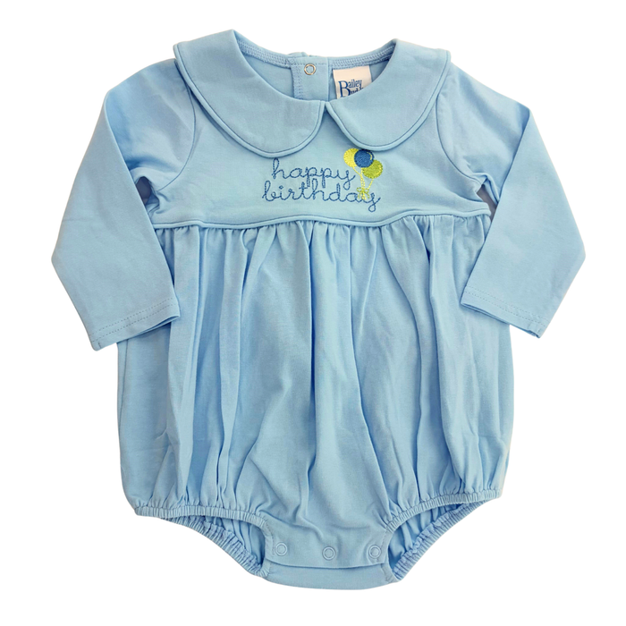 Happy Birthday - Boys Knit Bubble