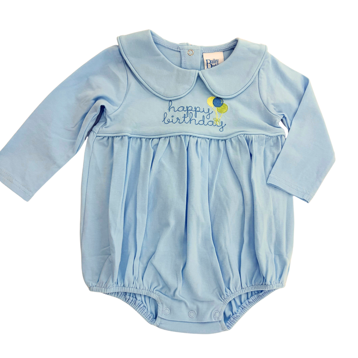 Happy Birthday - Boys Knit Bubble