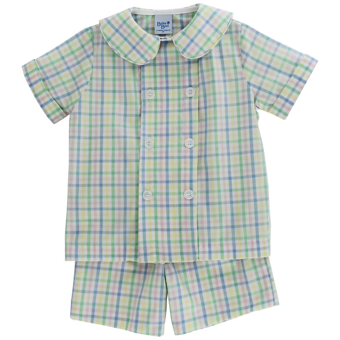 Harlow Plaid - Dressy Short Set