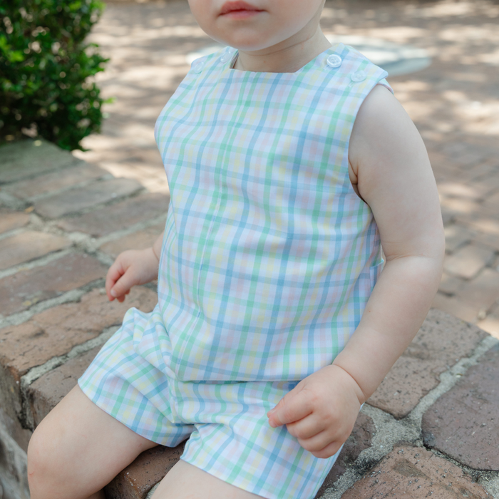 Harlow Plaid - John John Short with Tabs