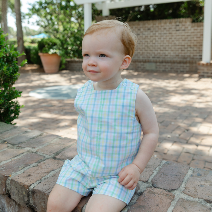 Harlow Plaid - John John Short with Tabs