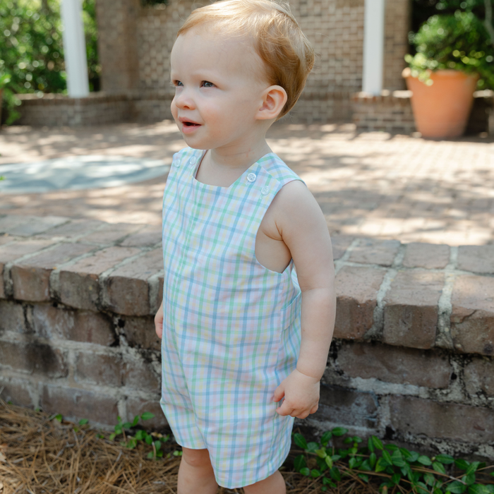 Harlow Plaid - John John Short with Tabs