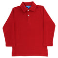 Harry Long Sleeve Polo - Red