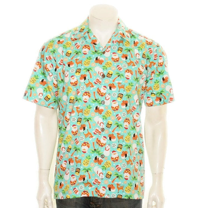 Hawaiian Christmas Aloha Shirt