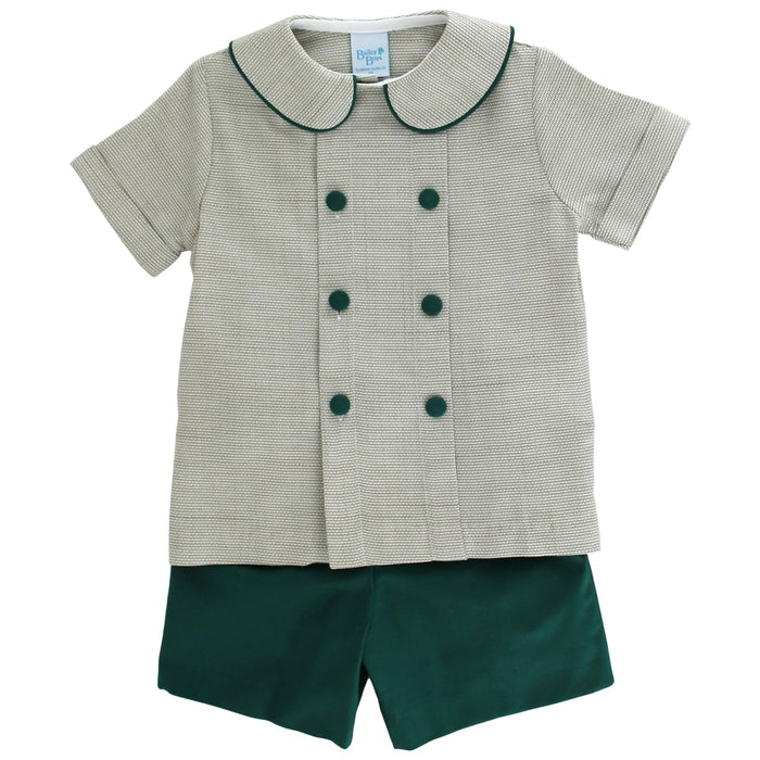 Heirloom Holly with Basil - Dressy Short Set