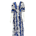 Hibiscus Panel Caftan
