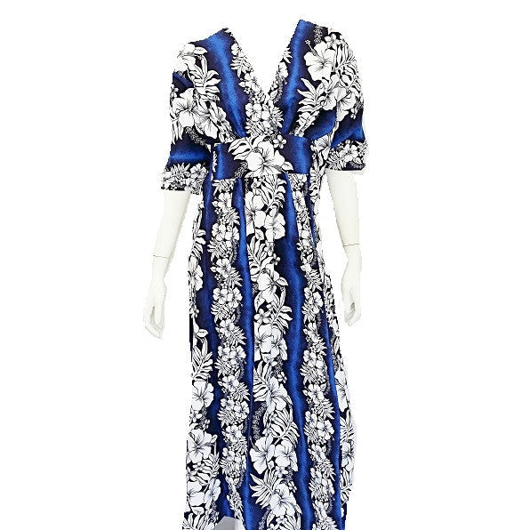Hibiscus Panel Caftan