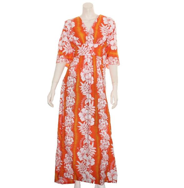 Hibiscus Panel Caftan