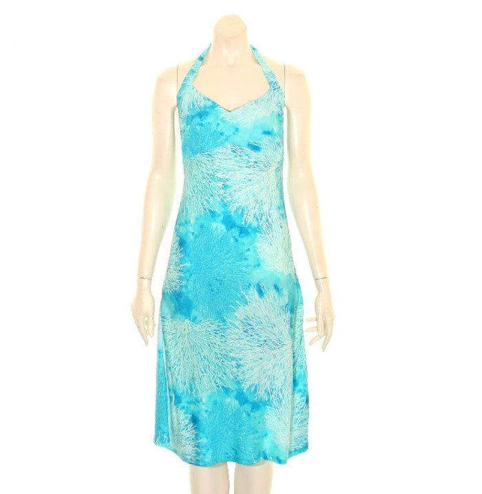 Hilo Hattie Coral Print Nohea Short Dress L3069