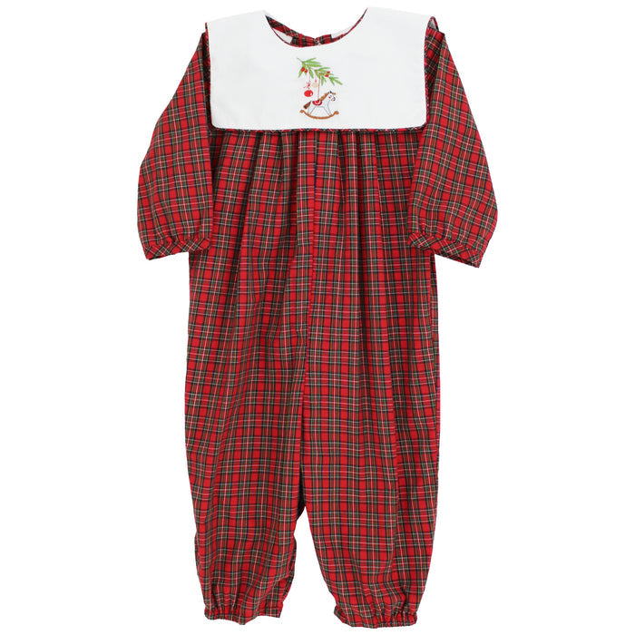 Holiday Rocking Horse - Dressy Bubble Long
