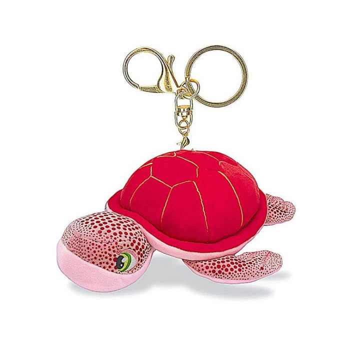 Honu Plush Keychain (Pink)