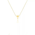 Human Design Palm Tree Necklace Gold