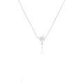 Human Design Palm Tree Necklace Silver