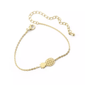 Human Design Pineapple Bracelet Gold