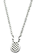 Human Design Pineapple Necklace Silver