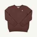 Isaac’s Sweater Gray Bay Brown Palmetto Pearl