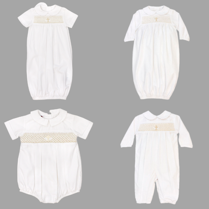 Ivory Christening - Dressy Bubble Short
