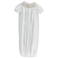 Ivory Christening - Girls Short Sleeve Sac
