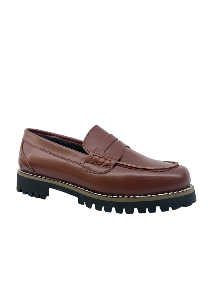 Jolee Chocolate Chunky Penny Loafer