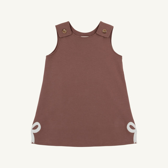 Juliet Jumper Gray Bay Brown Palmetto Pearl Bows