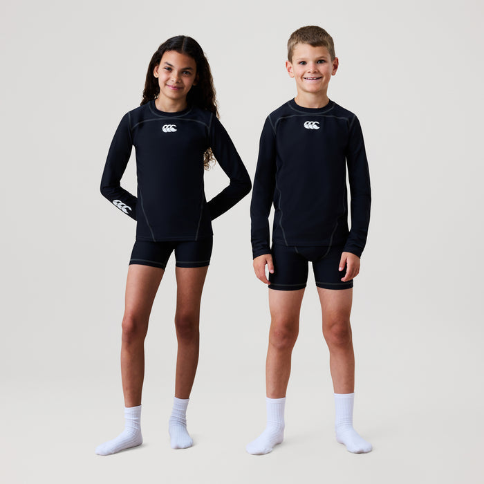 Junior Baselayer Shorts Black