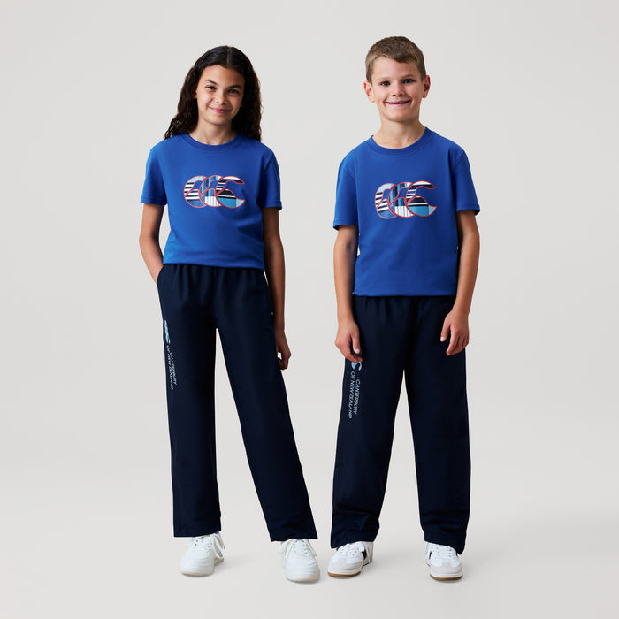 Junior Open Hem Stadium Pant Navy