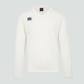 Junior Unisex Classic Long Sleeve Cricket Jumper White