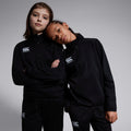 Junior Unisex Club 1/4 Zip Midlayer Training Top Black