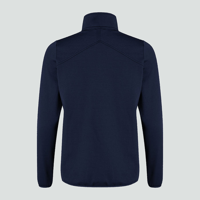 Junior Unisex Club 1/4 Zip Midlayer Training Top Navy