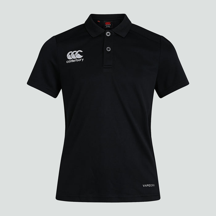 Junior Unisex Club Dry Polo Shirt Black