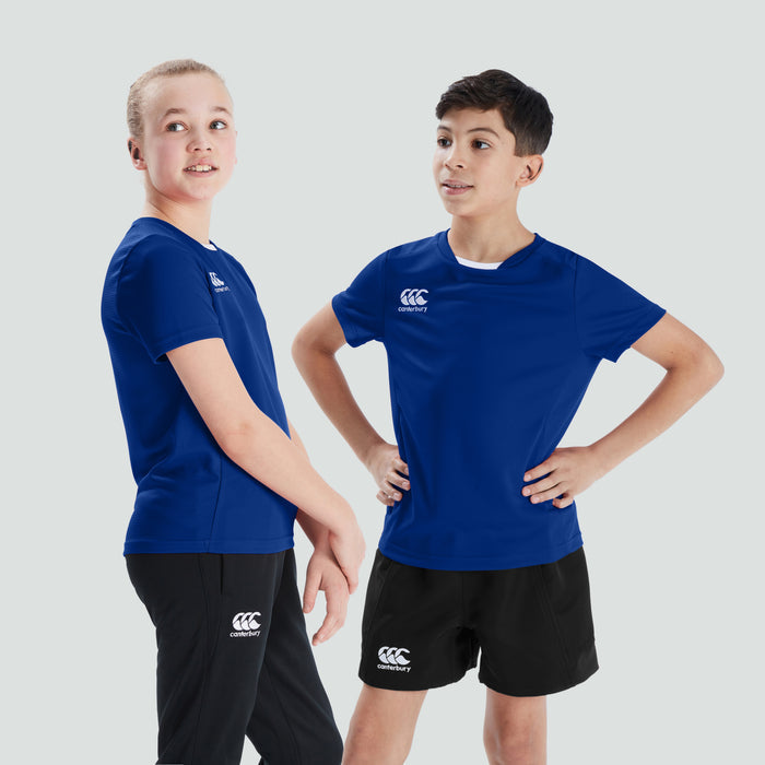 Junior Unisex Club Dry Tee Blue