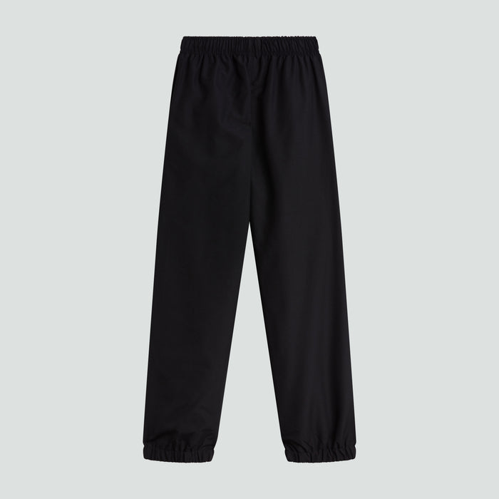 Junior Unisex Cuffed Hem Stadium Pant Black