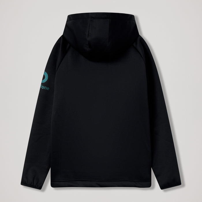 Junior Unisex Ireland Overhead Zip Training Hoodie Black