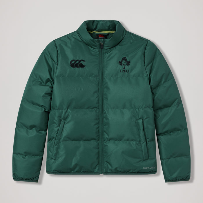 Junior Unisex Ireland Puffer Jacket Dark Green