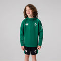 Junior Unisex Ireland Zip Training Hoody Green