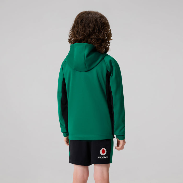 Junior Unisex Ireland Zip Training Hoody Green