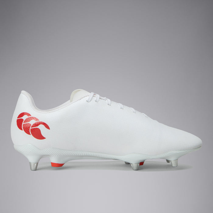 Junior Unisex Kids CCC Speed Raze Soft Ground Boot White