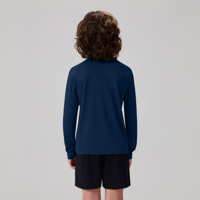 Junior Unisex Tempo+ 1/4 Zip Training Top Navy