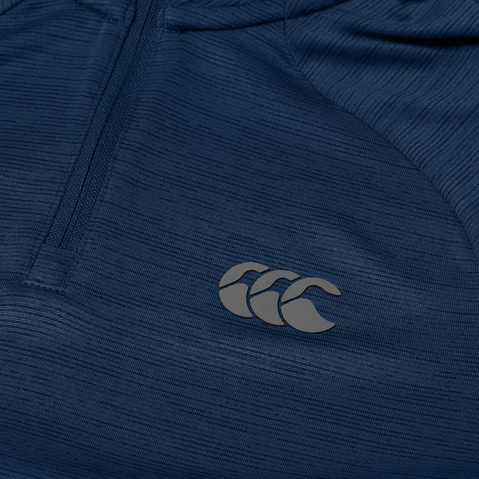 Junior Unisex Tempo+ 1/4 Zip Training Top Navy