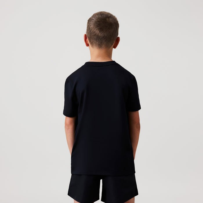 Junior Unisex Tempo+ Tee Black