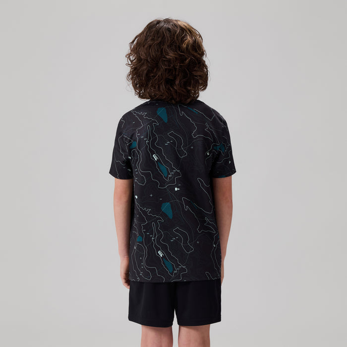 Junior Unisex Tempo+ Tee Black