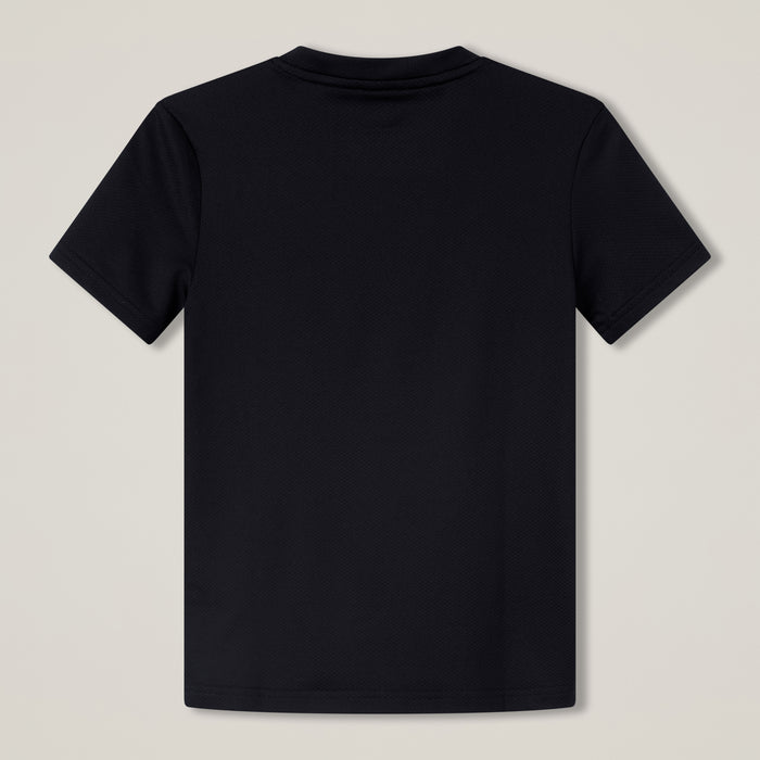 Junior Unisex Tempo+ Tee Black
