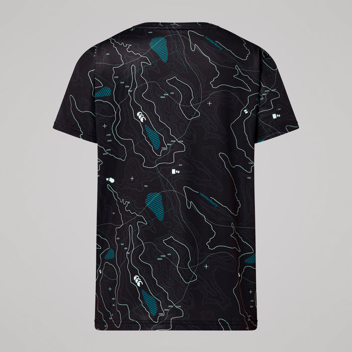 Junior Unisex Tempo+ Tee Black