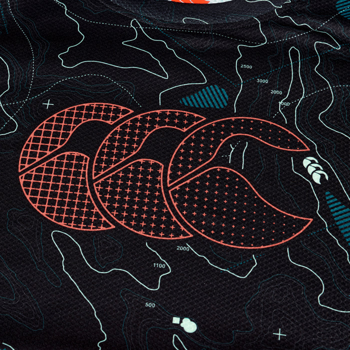 Junior Unisex Tempo+ Tee Black
