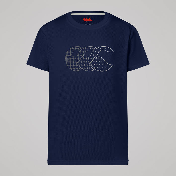 Junior Unisex Tempo+ Tee Navy