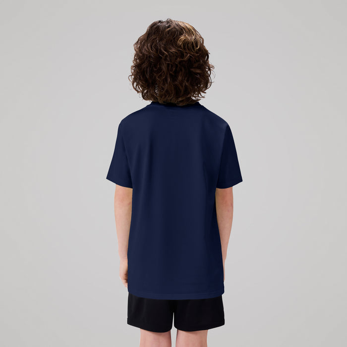 Junior Unisex Tempo+ Tee Navy