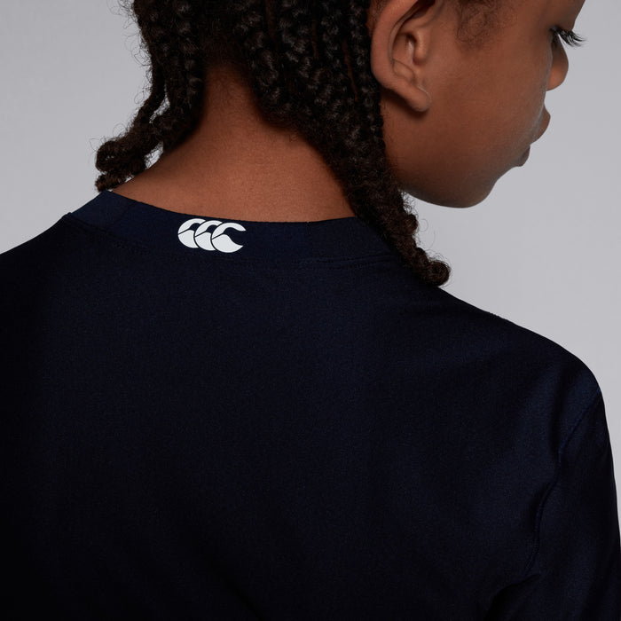 Junior Unisex Thermoreg Long Sleeved Top Navy