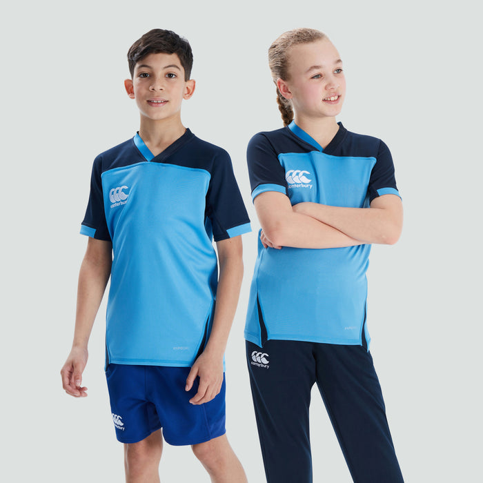 Junior Unisex Vapodri Evader Jersey Blue