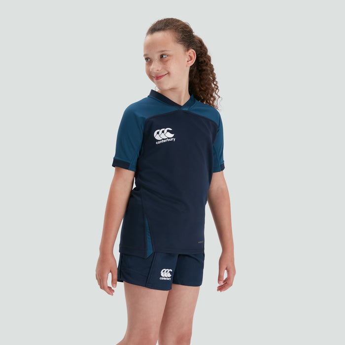 Junior Unisex Vapodri Evader Jersey Navy
