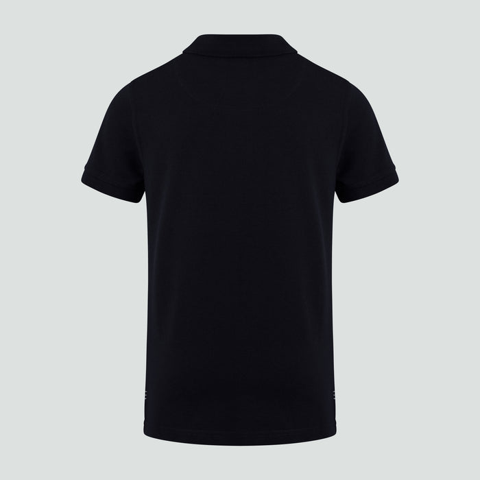 Junior Unisex Waimak Polo Shirt Black